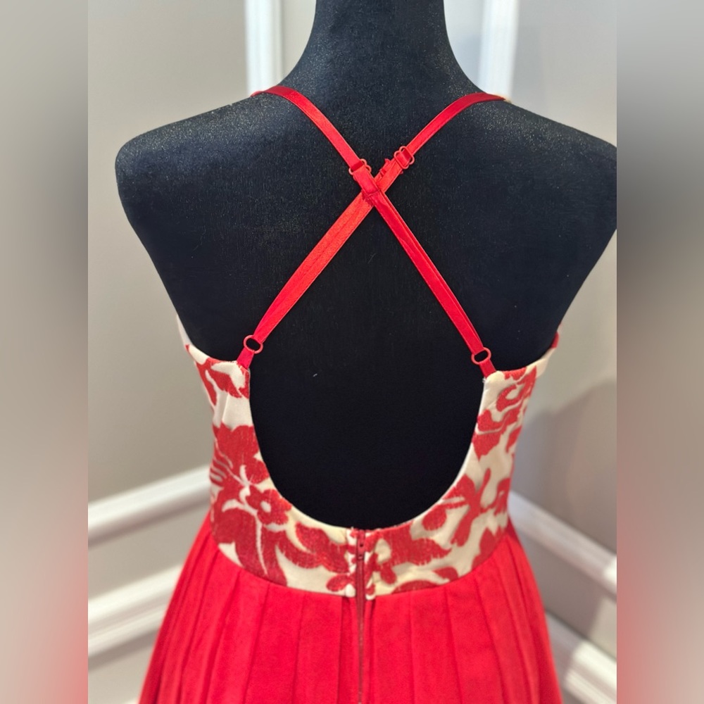 VALENTINE’S DAY - Nights by Teeze Me Women's Red Cocktail / Party Dress - size 9 - Picture 10 of 14